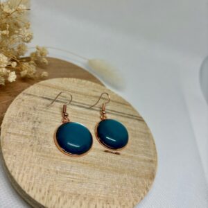 Blue cabochon (Rose)